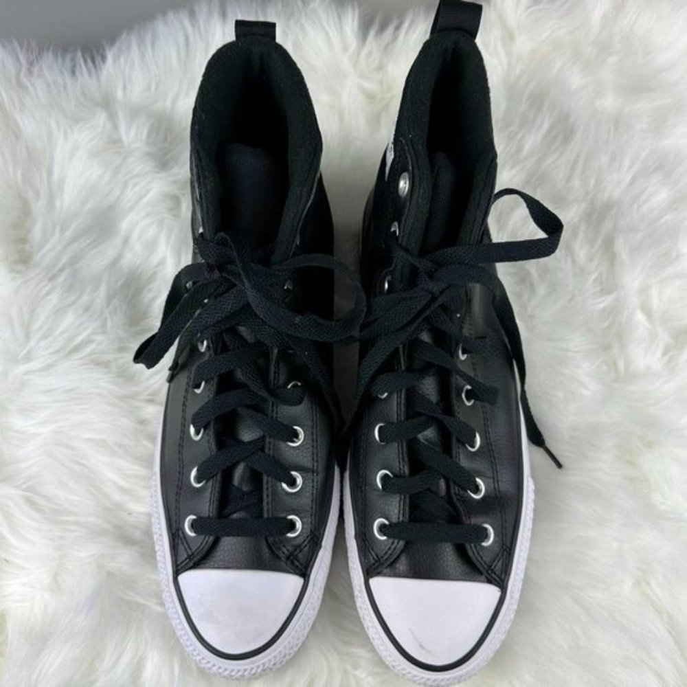 Converse Chuck Taylor All Star Berkshire Boots in Black - Picture 2 of 7